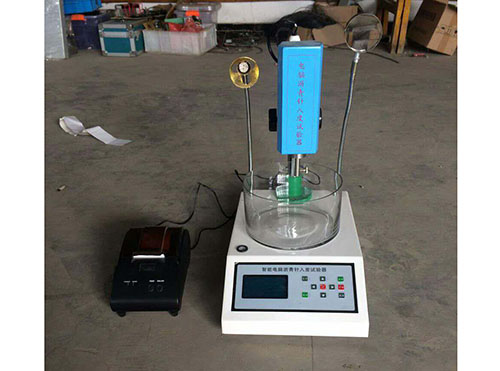 電腦瀝青針入度控溫加打印試驗儀